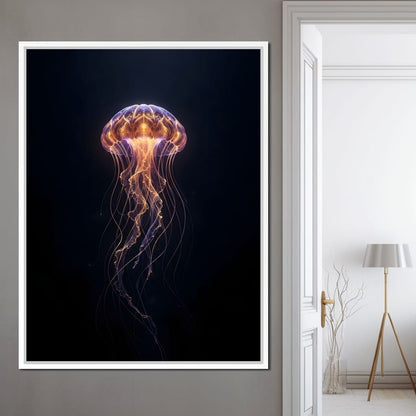 Radiant Deep Abyss Canvas Wall Art
