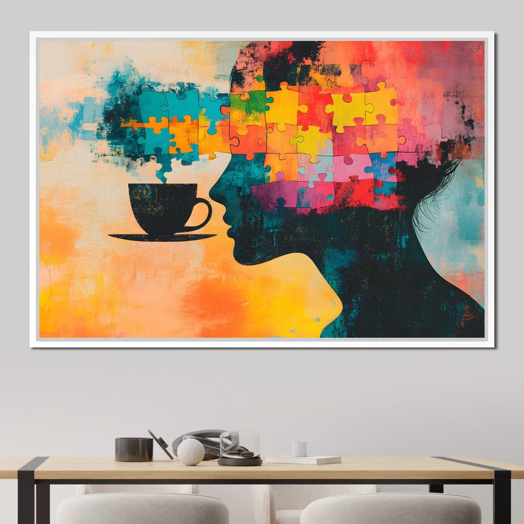 Mindful Puzzle Brewscape Canvas Wall Art