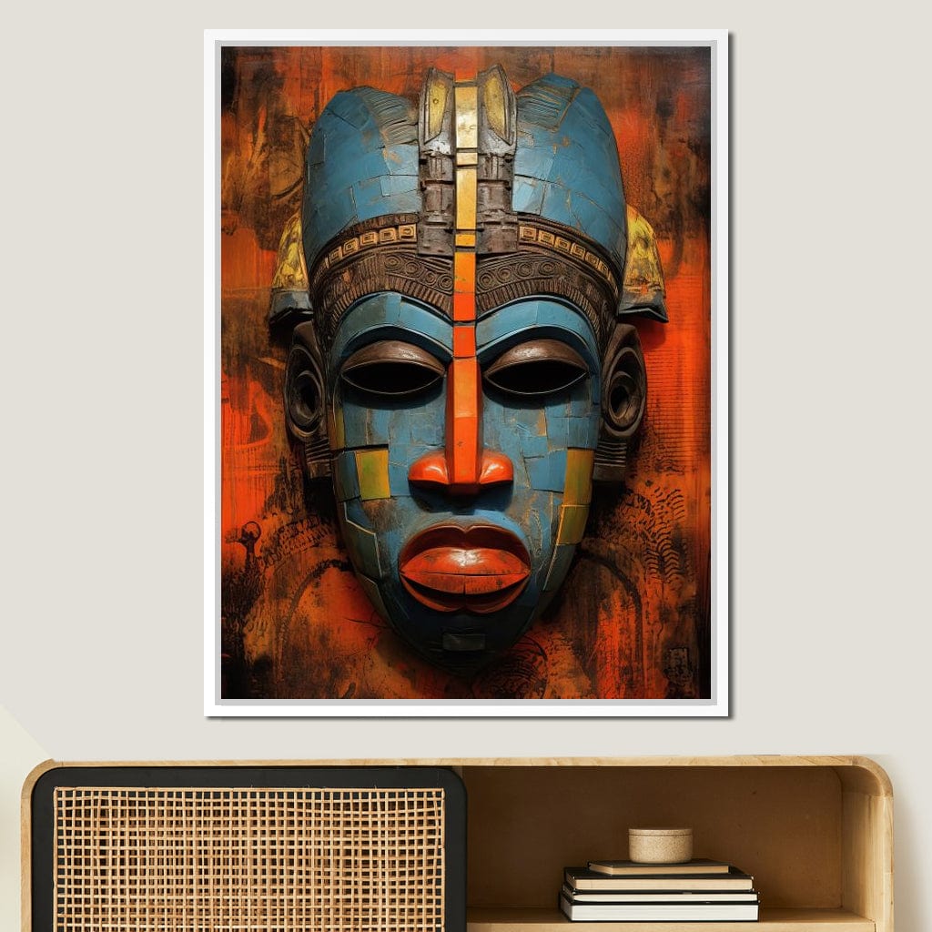 Gaze of the Ancestors Canvas Wall Art