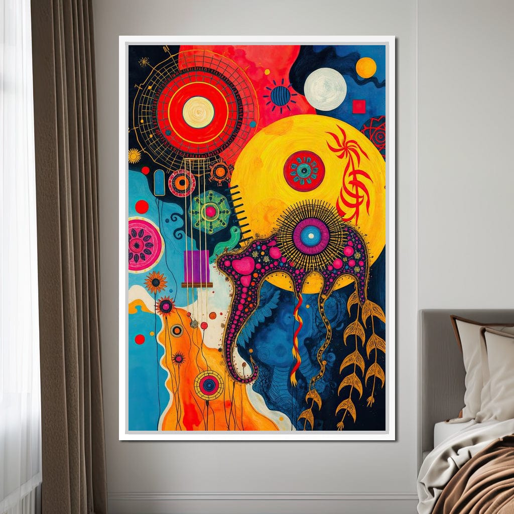 Dreams of an Octopus Canvas Wall Art