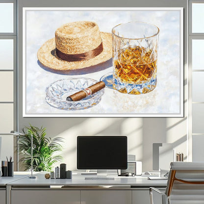 Sunlit Cuban Leisure Canvas Wall Art