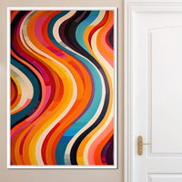 Vibrant Waves of Harmony Canvas Wall Art