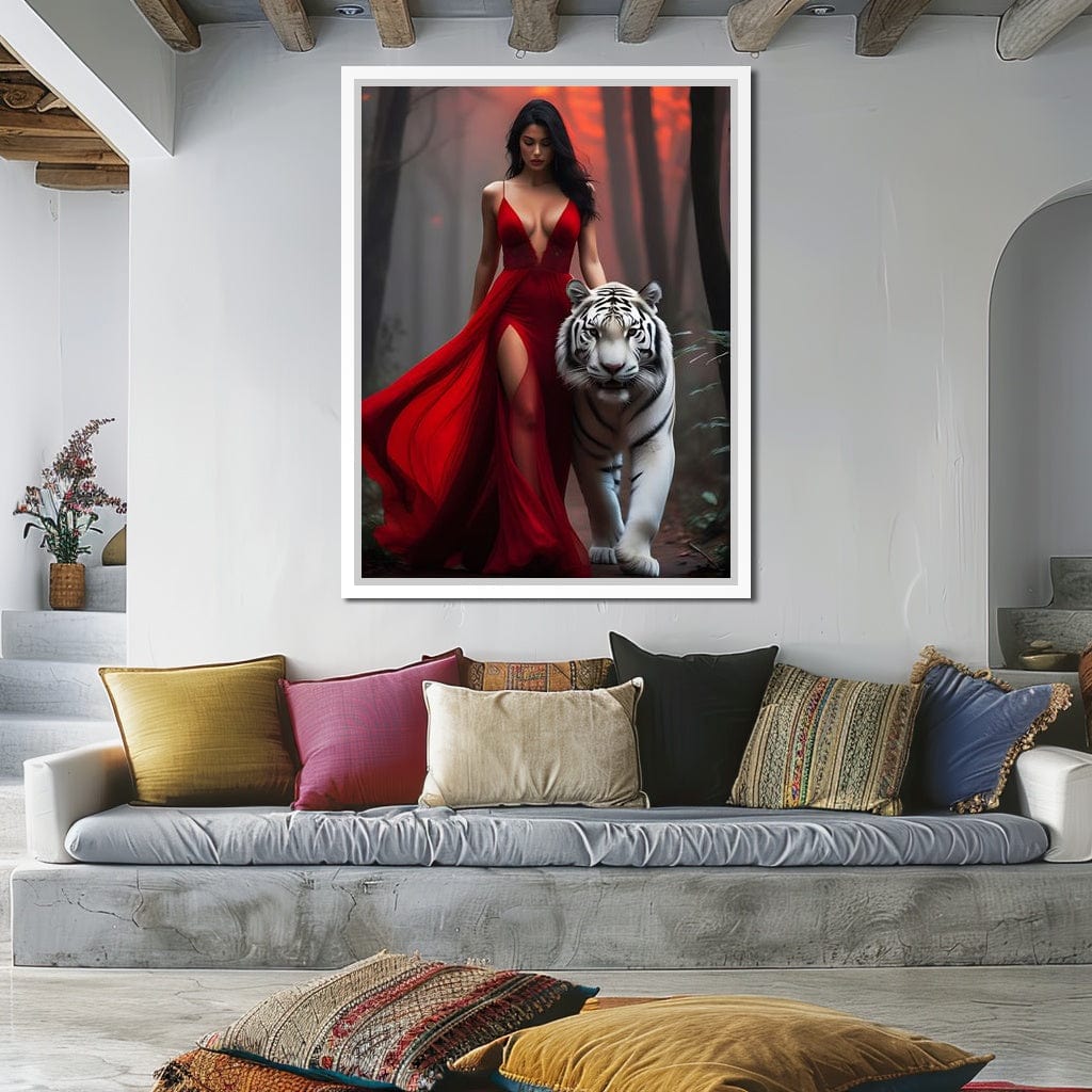 Female Portrait 198 Canvas Wall Art