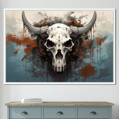 Eternal Symmetry of the Buffalo Canvas Wall Art