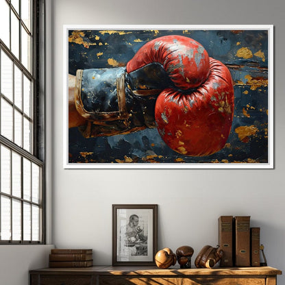 Boxing Glove Canvas Wall Art