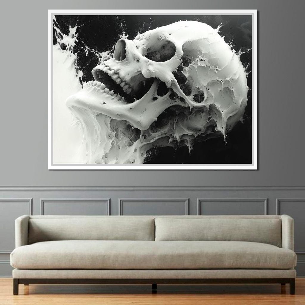 Momento Mori Canvas Wall Art