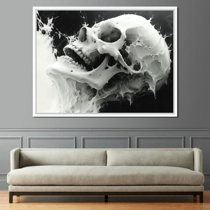 Momento Mori Canvas Wall Art