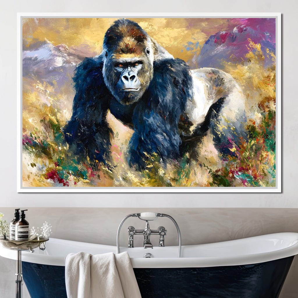 Silverback Mountain Dominion Canvas Wall Art