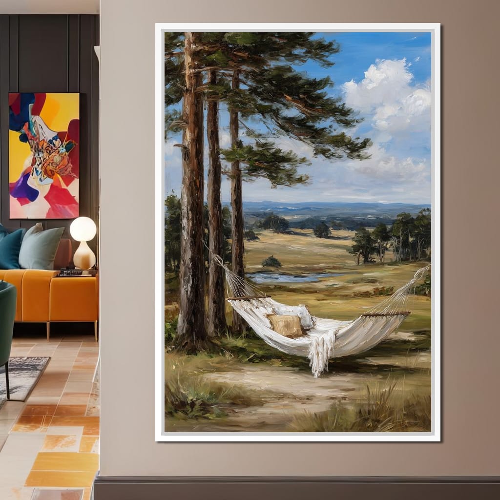 Pine Hammock Country Escape Canvas Wall Art