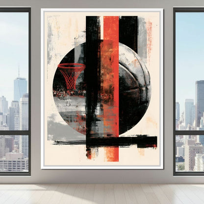 Final Buzzer Before The Shot Canvas Wall Art