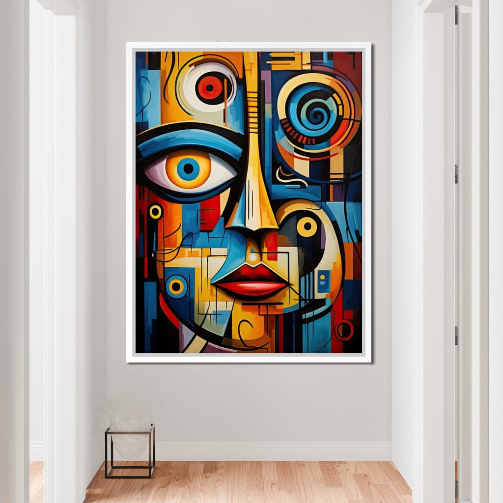 Cubist Reflections Canvas Wall Art