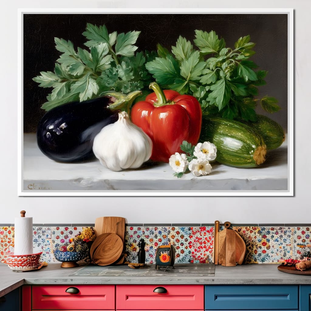 Garden Harvest Canvas Wall Art