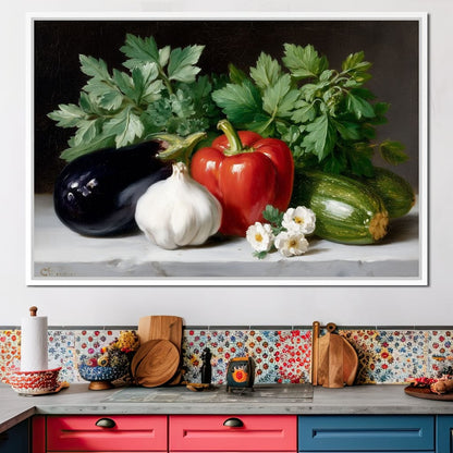 Garden Harvest Canvas Wall Art