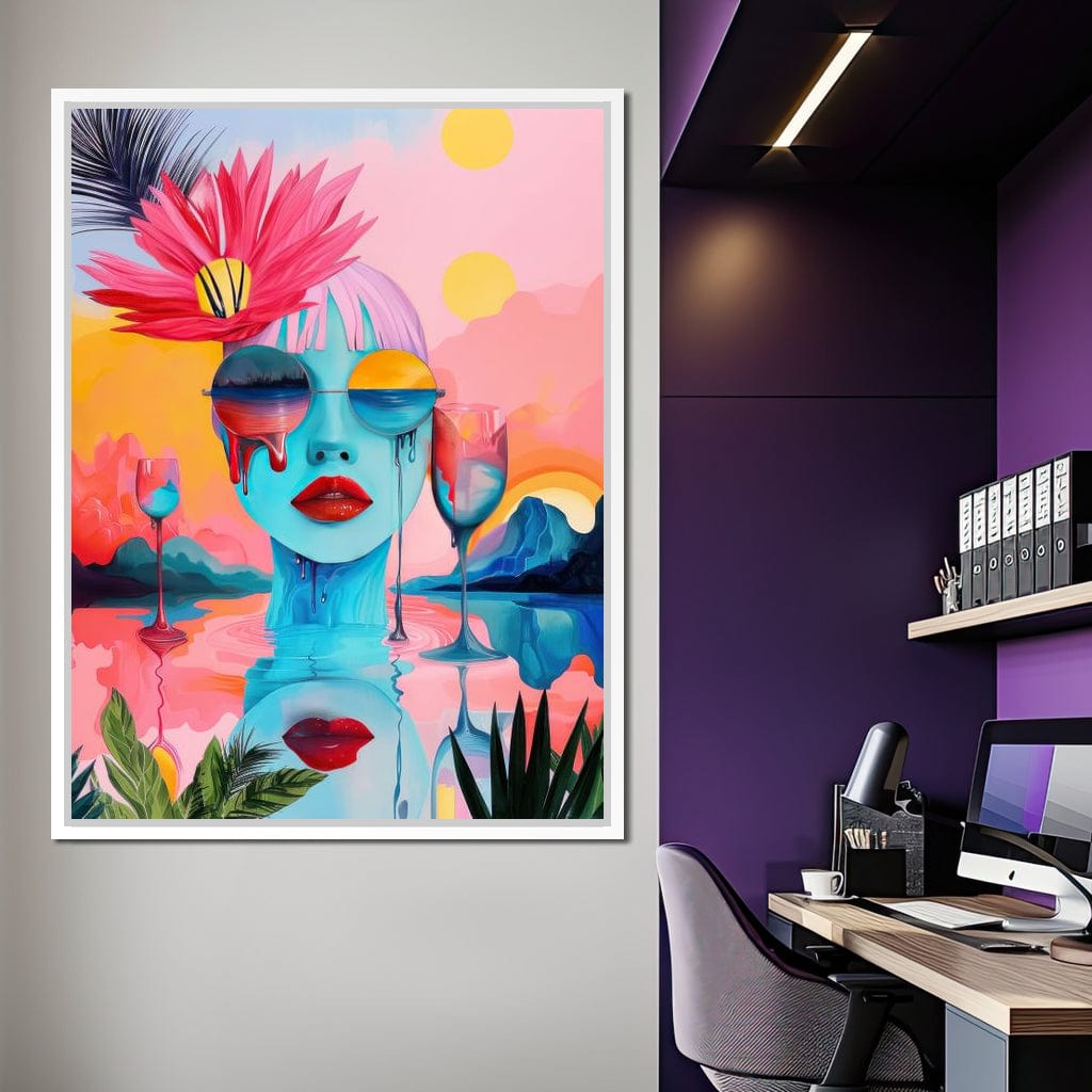 Oasis of Imagination Canvas Wall Art