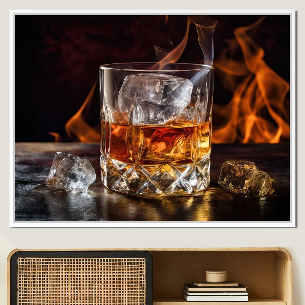 The Whiskey Enigma on Canvas Wall Art