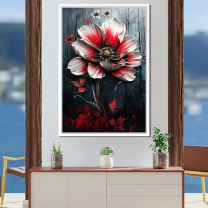 Blossom of Sanguine Dreams Canvas Wall Art