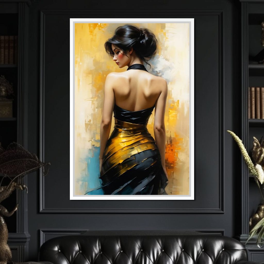 Female Portrait 295 Canvas Wall Art