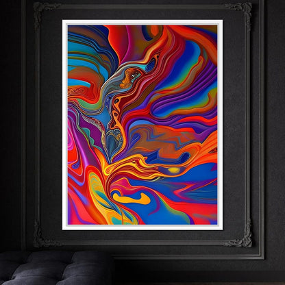 Colorful Contemporary Art 242 Canvas Wall Art