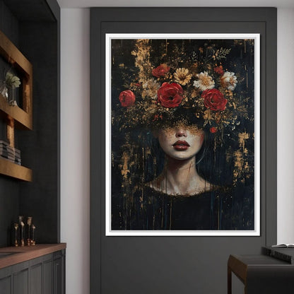 Bloom of the Nightfall Canvas Wall Art