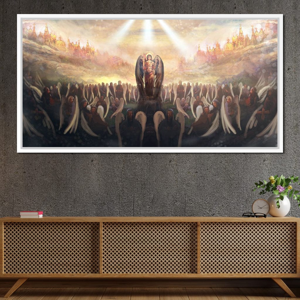 Saint Archangel Michael Canvas Wall Art