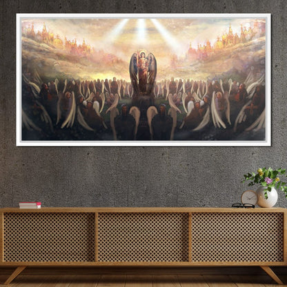 Saint Archangel Michael Canvas Wall Art