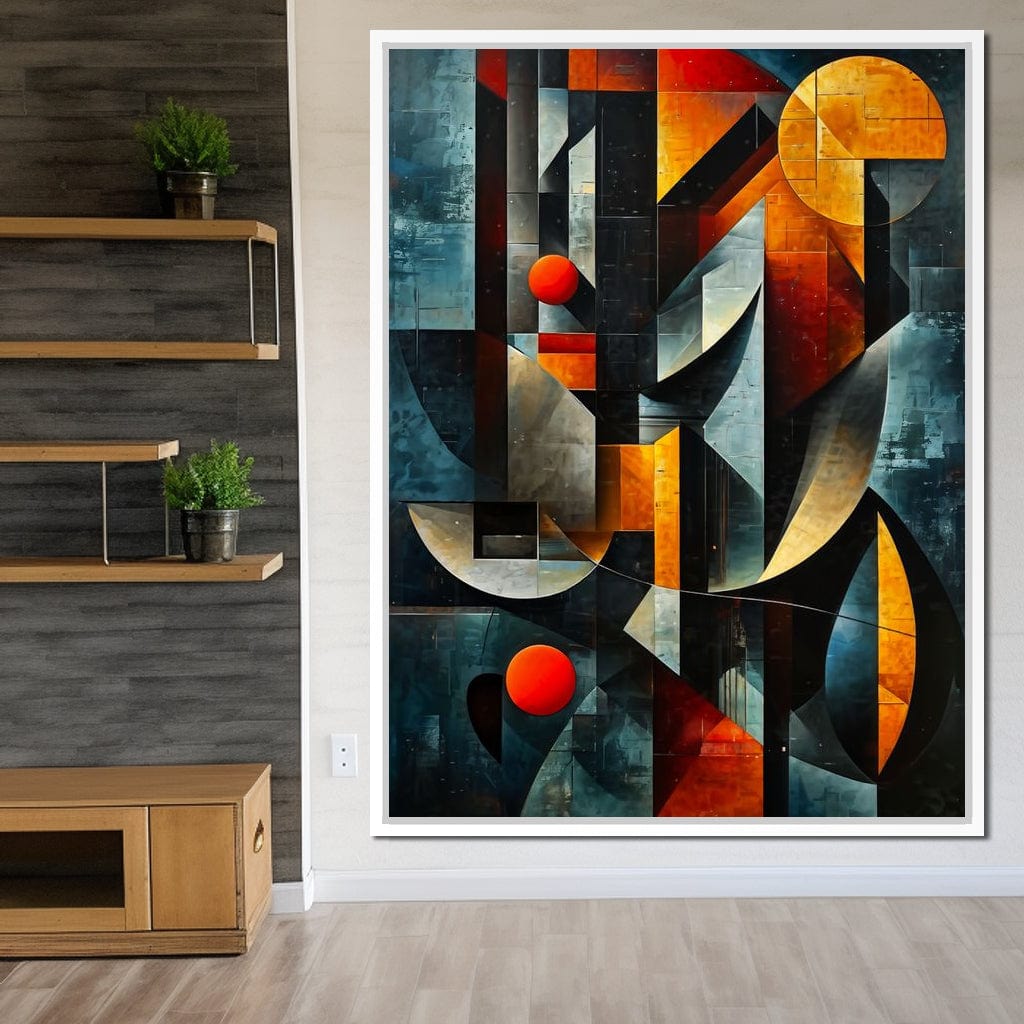 Colorful Modern Art 043 Canvas Wall Art