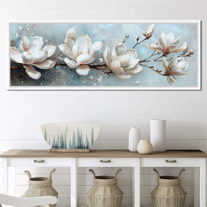 Blossoming Serenity Breeze Canvas Wall Art