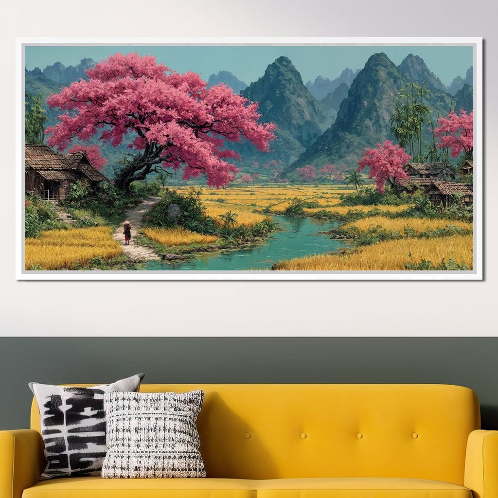 The Tranquil Path Canvas Wall Art