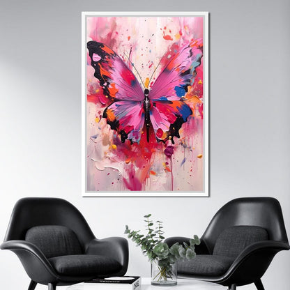 Radiant Winged Dreams Canvas Wall Art