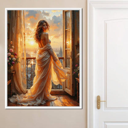 Where Light Lingers Canvas Wall Art