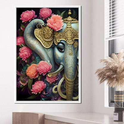 Ganesha Diwali 2022 Special Edition Canvas Wall Art