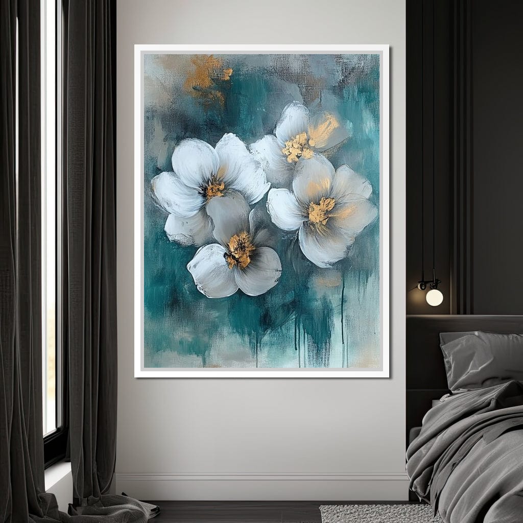 Floral Symphony Harmony Canvas Wall Art