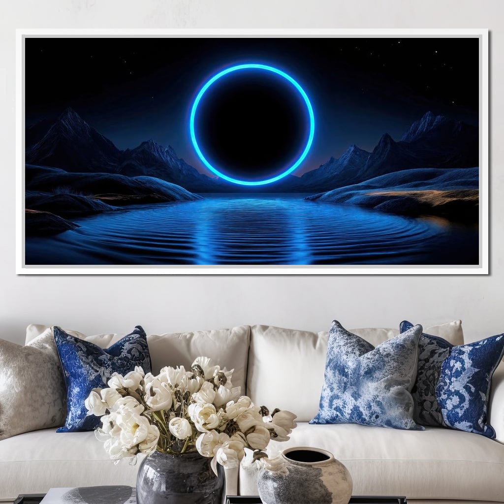 The Halo of Infinity Canvas Wall Art