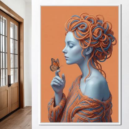 Holding a Quiet Miracle Canvas Wall Art