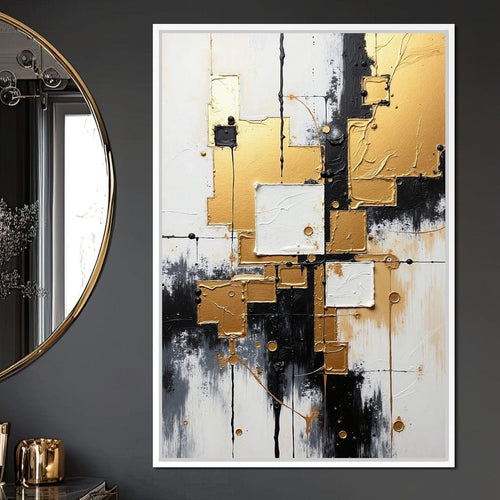 Fragments of Light Canvas Wall Art
