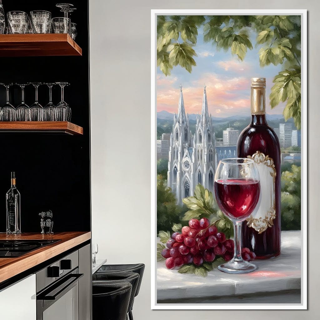Wine Reverie Cathedral Vista Canvas Wall Art
