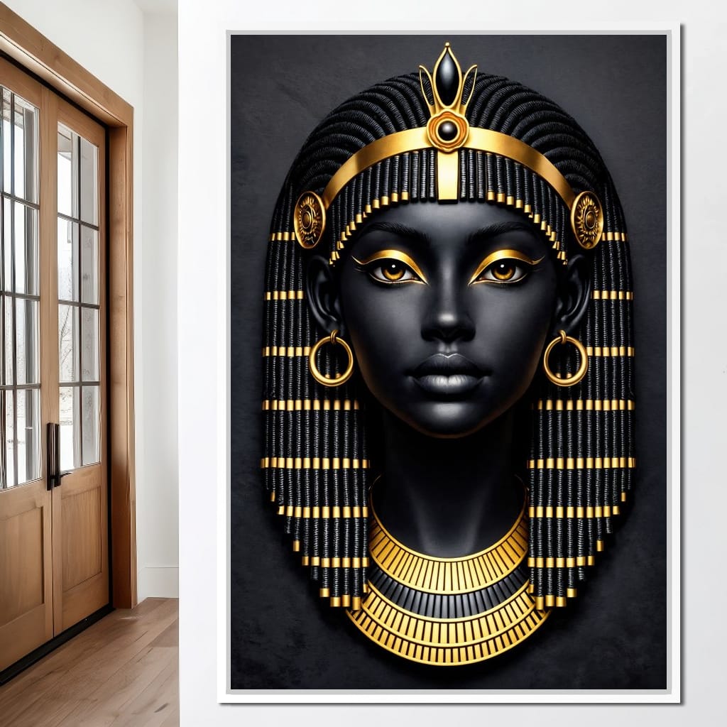Empress of the Nile Canvas Wall Art