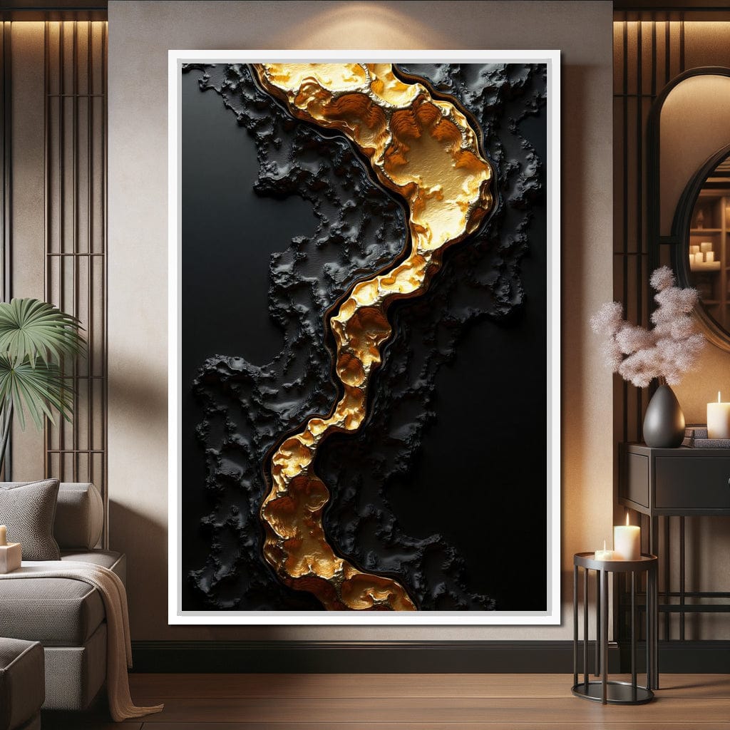 Veins of the Earth Canvas Wall Art