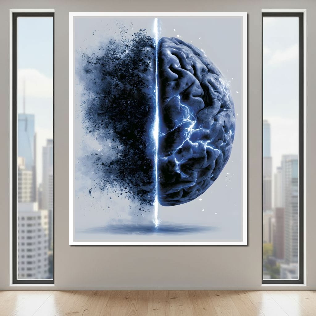 Fractured Reason Before The Storm Canvas Wall Art