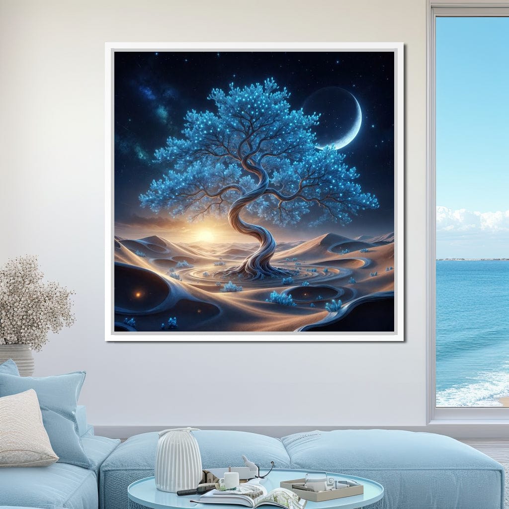The Celestial Tree Canvas Wall Art