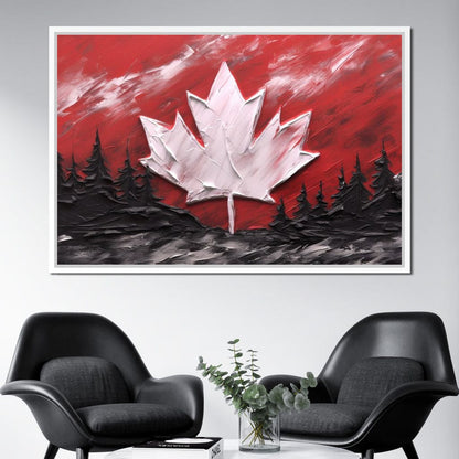 Canadian Landscape Canvas Wall Art