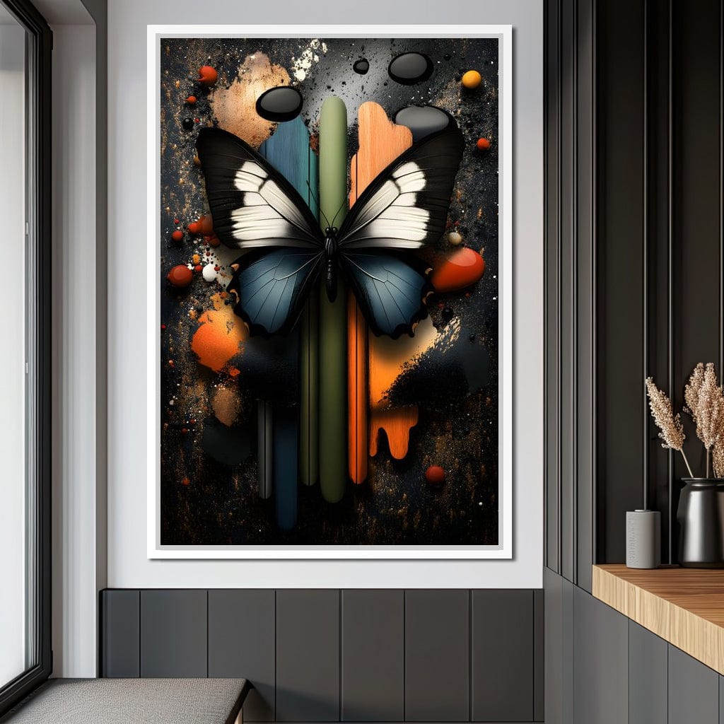 Butterfly Dreamscape Fusion Canvas Wall Art