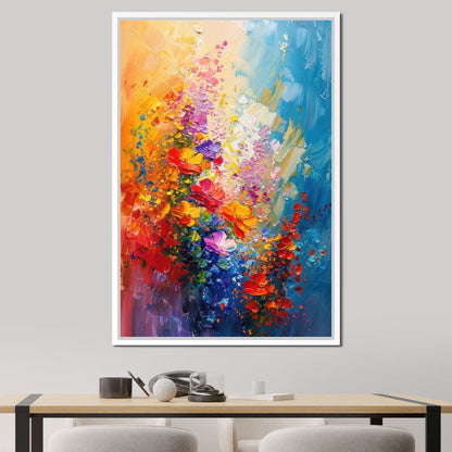 Impasto Bloom Canvas Wall Art