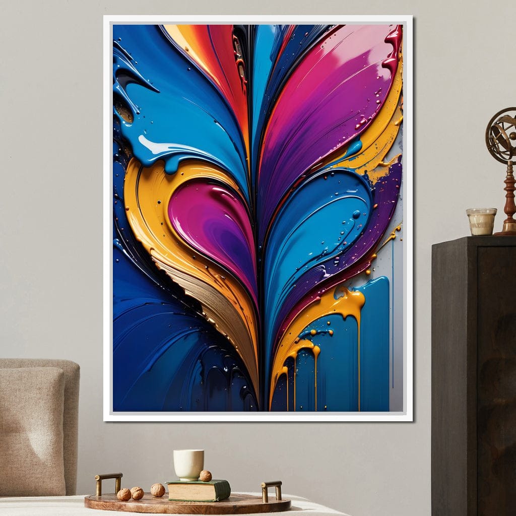 Colorful Love 02 Canvas Wall Art