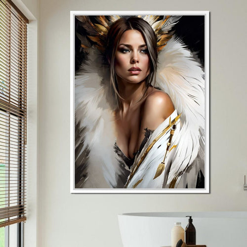 Female Portrait 161 Canvas Wall Art