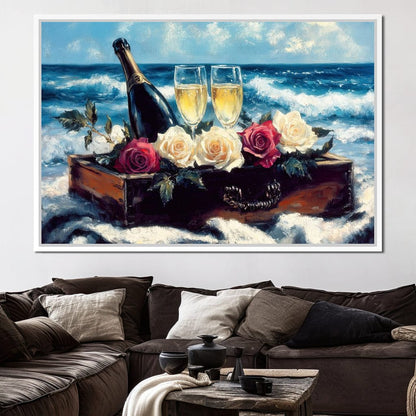 Valentine's Day Celebration Canvas Wall Art