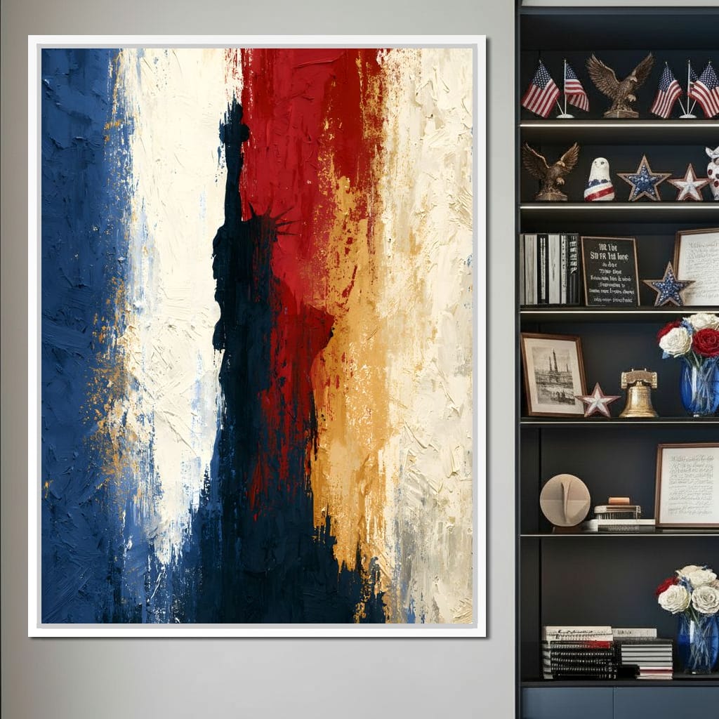 Legacy Of The Rising Liberty Canvas Wall Art