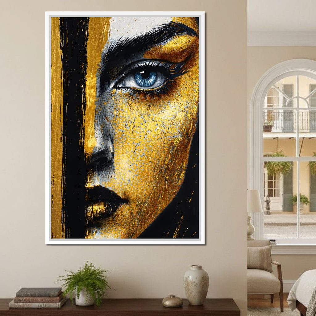 Gilded Truth Of The Soul Canvas Wall Art