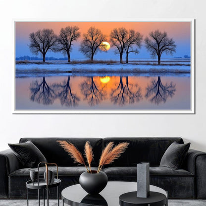 Equinox Reflections Canvas Wall Art