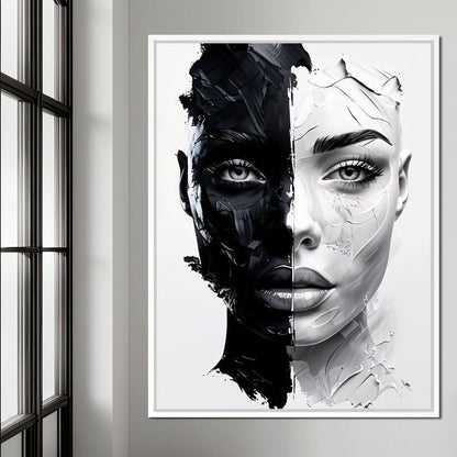 Female Portrait 346 Canvas Wall Art